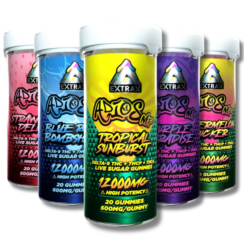 Extrax Adios MF Gummies 12000mg / 20ct