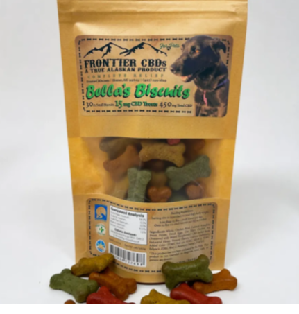 Frontier CBDs Dog Biscuts