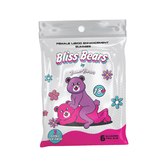 Bliss Bears Female Enhancement Gummies 6ct