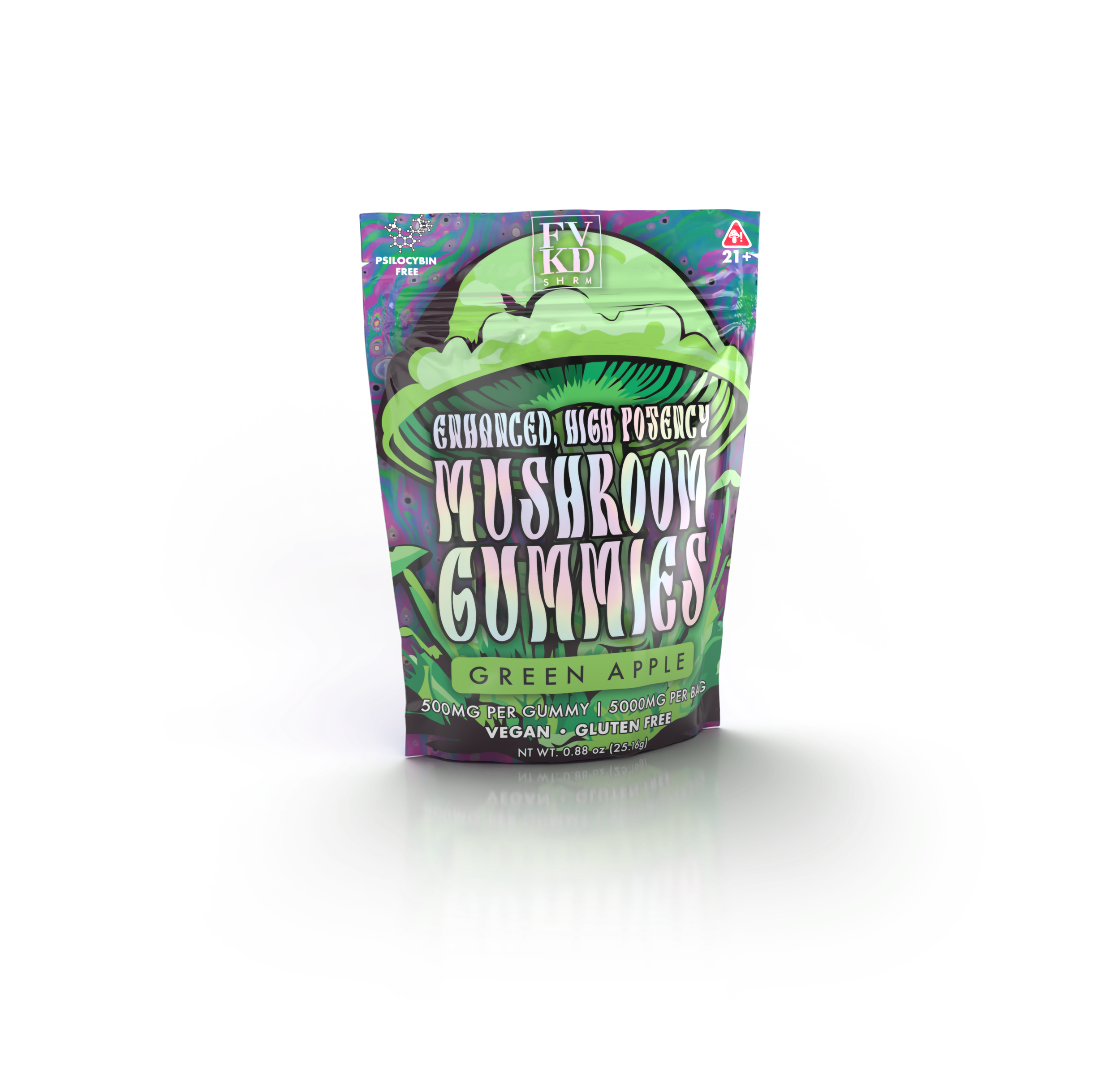 FVKD SHRM Mushroom Gummies 10ct