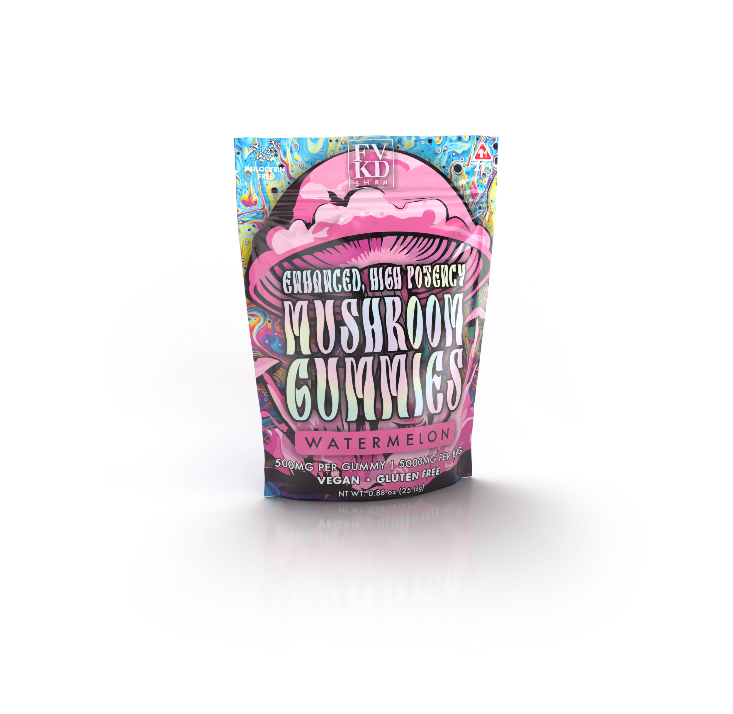 FVKD SHRM Mushroom Gummies 10ct