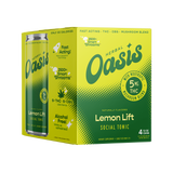 Herbal Oasis 5mg D9 + 5mg CBG Tonic 12oz 4 Pack