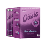 Herbal Oasis 5mg D9 + 5mg CBG Tonic 12oz 4 Pack