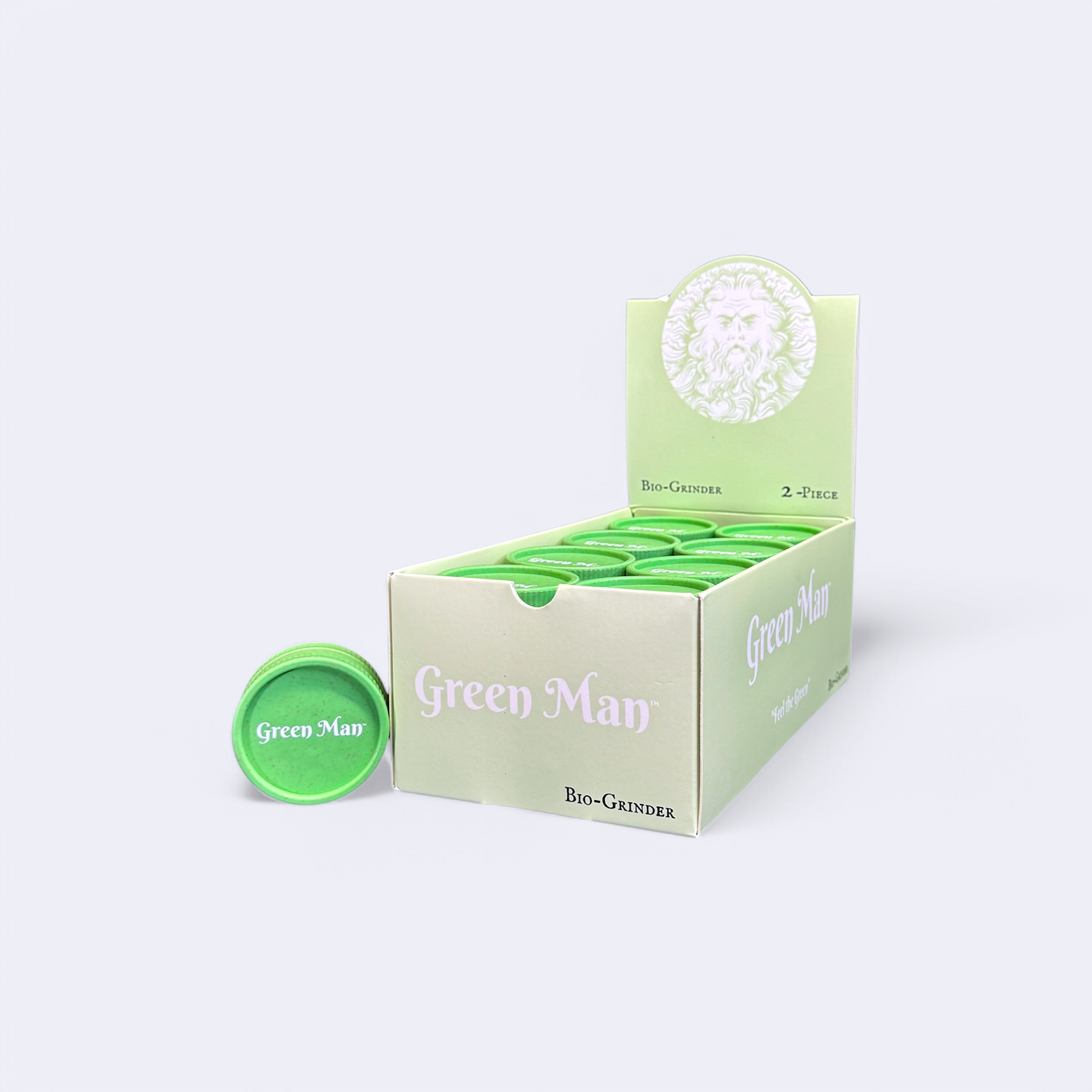 Green Man 2-Piece Bio-Grinder