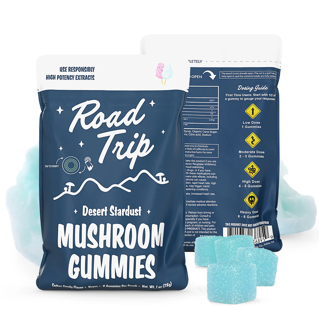 Road Trip Desert Stardust Mushroom Gummies 8ct