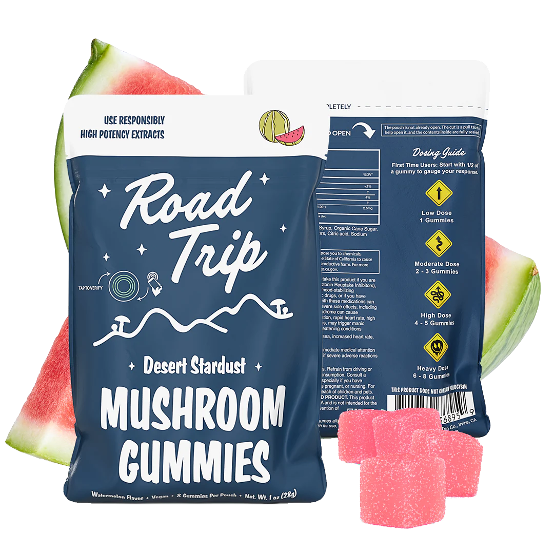 Road Trip Desert Stardust Mushroom Gummies 8ct