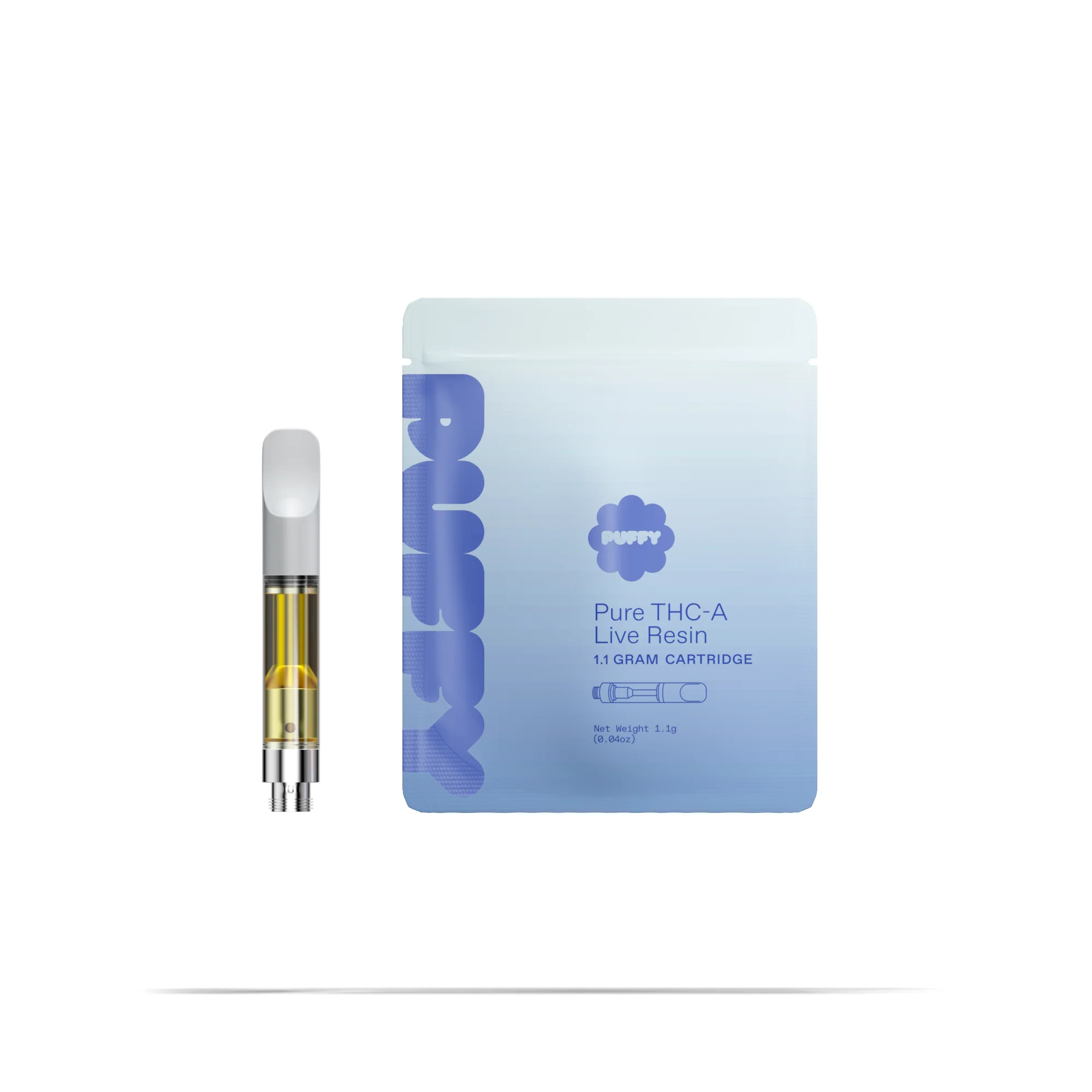 Puffy Pure THCa Live Resin Cartridge 1.1 Gram