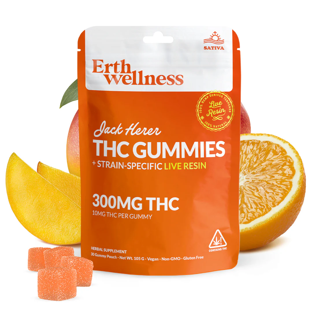 Erth Wellness Delta-9 Live Resin Gummies 30ct