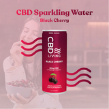 CBD Living Sparkling Water 12oz