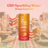 CBD Living Sparkling Water 12oz