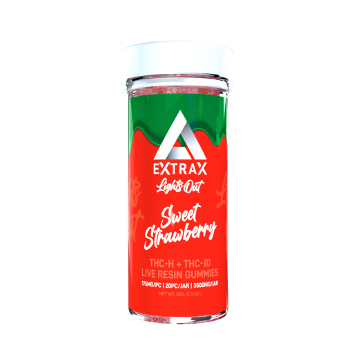 Extrax THC-H + THC-JD Lights Out Gummies 3500mg / 20ct