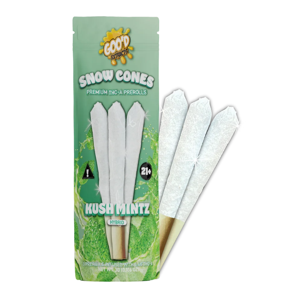 Goo'd Extracts THCa Prerolls 3ct