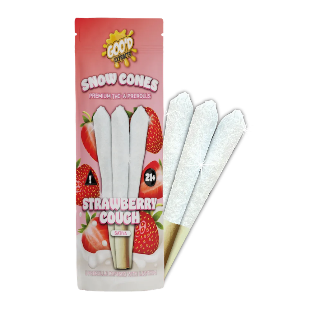 Goo'd Extracts THCa Prerolls 3ct