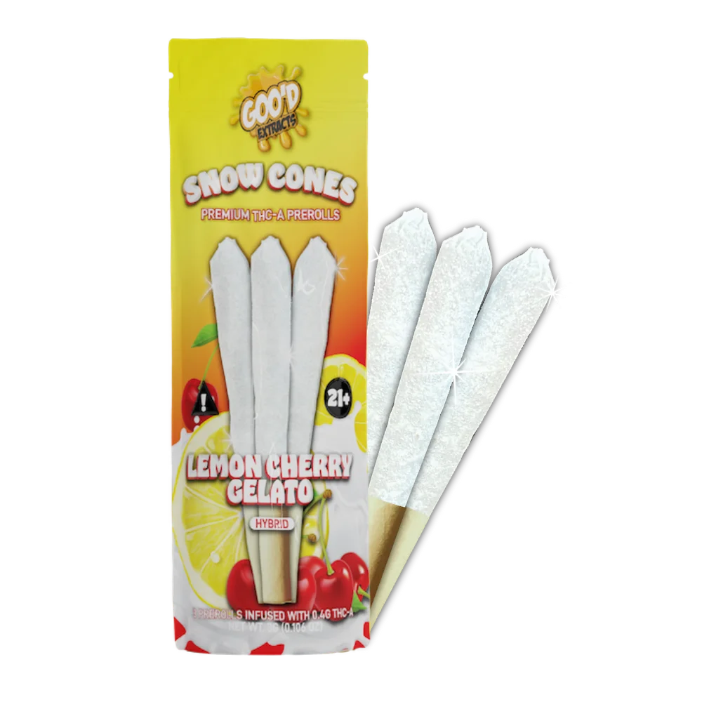 Goo'd Extracts THCa Prerolls 3ct