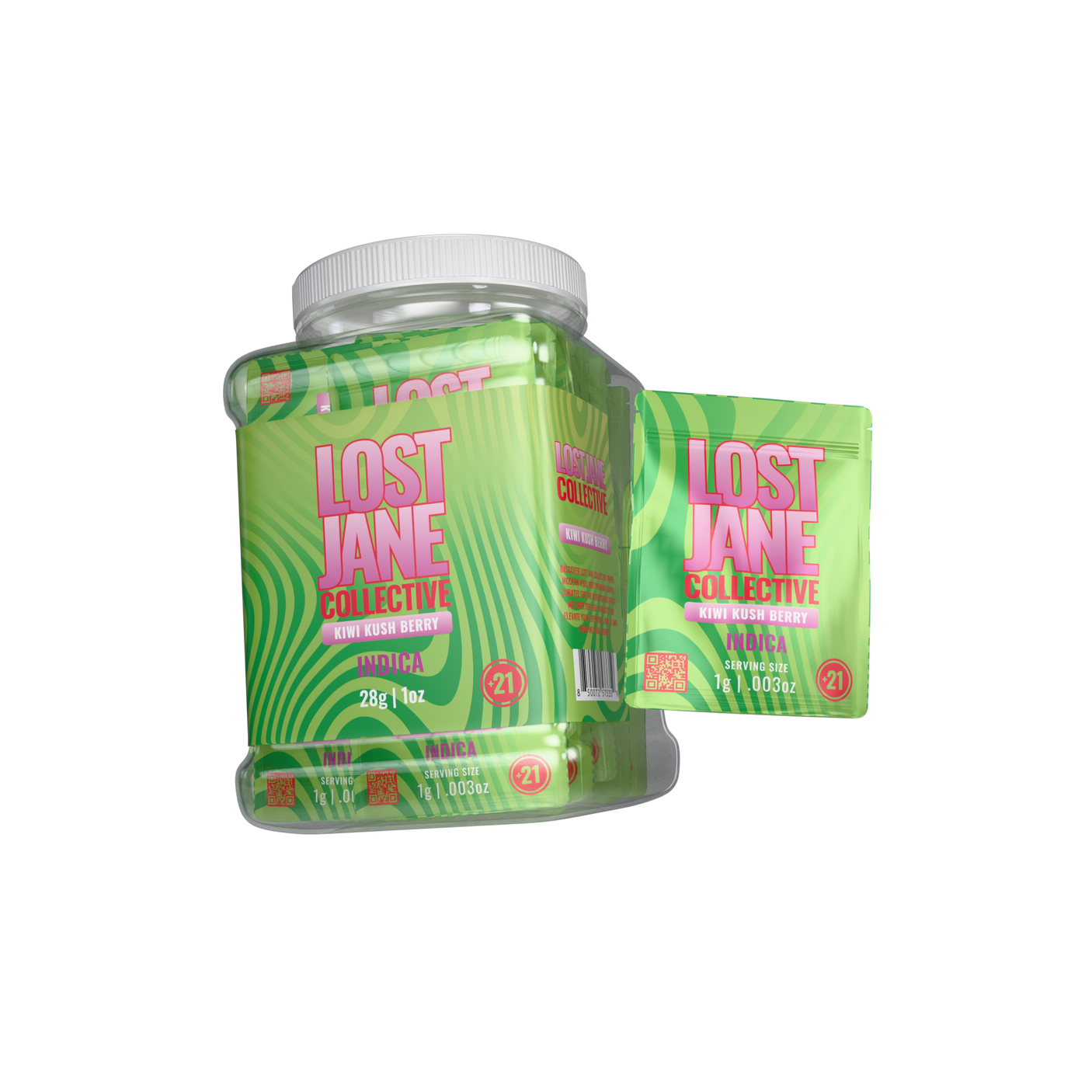 Lost Jane Exotic THCa Flower 28 x 1 Gram