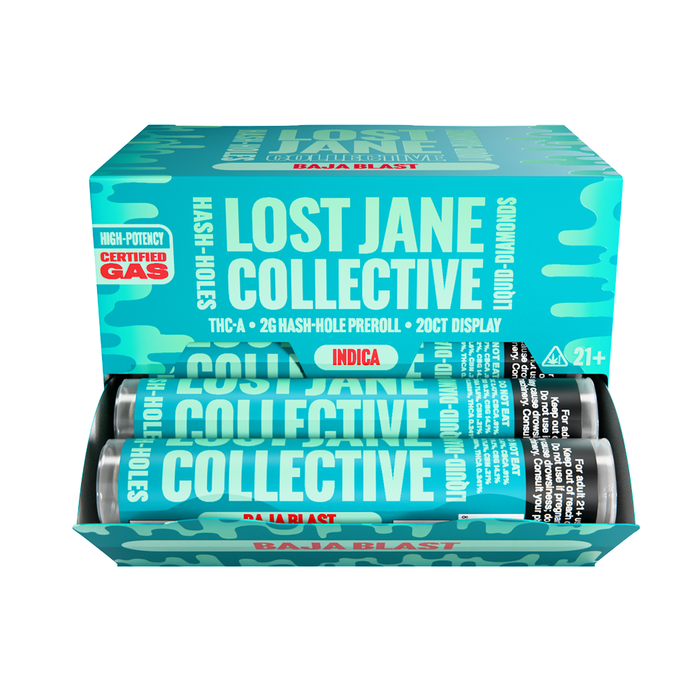 Lost Jane THCa Hash Holes 2 Gram x 20ct