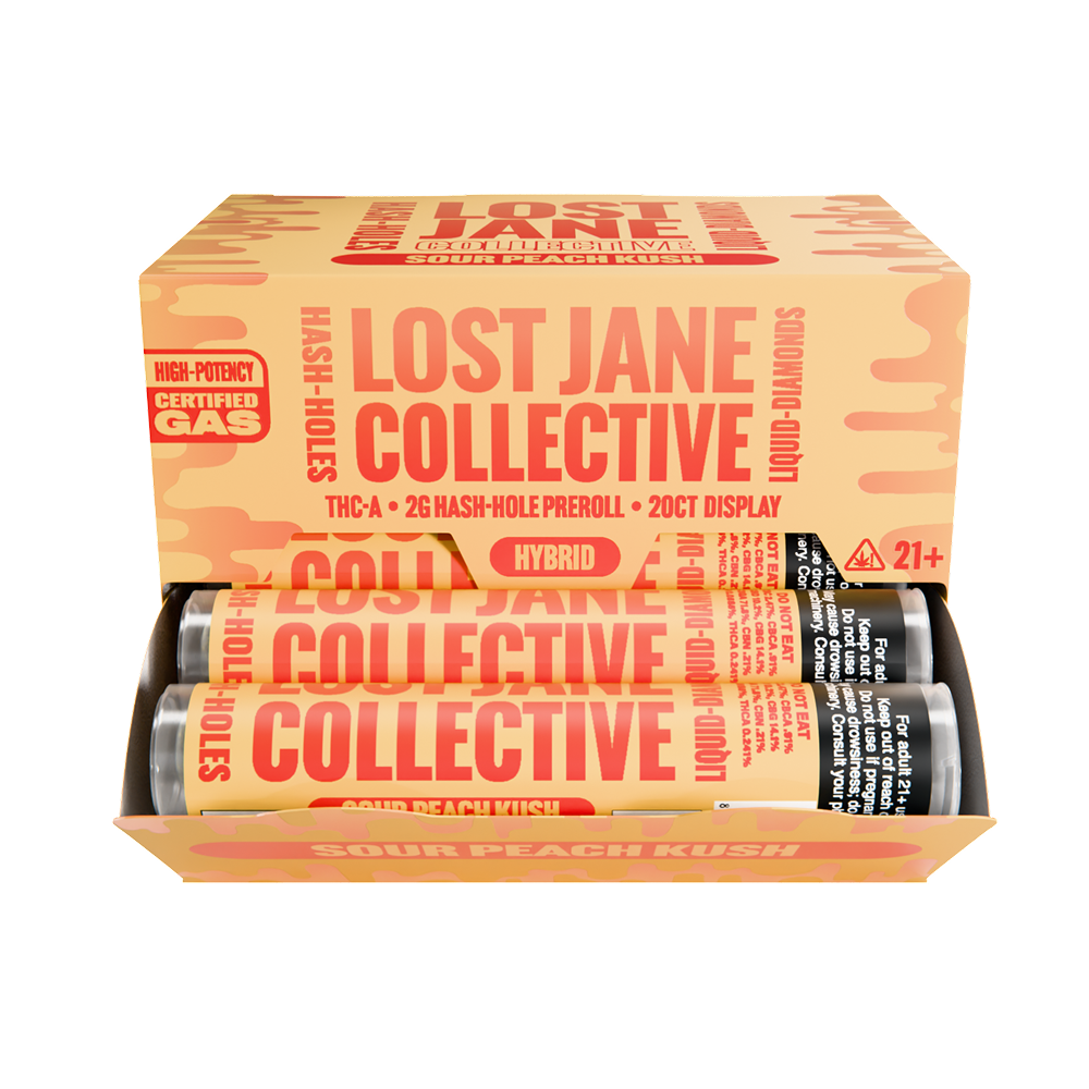 Lost Jane THCa Hash Holes 2 Gram x 20ct