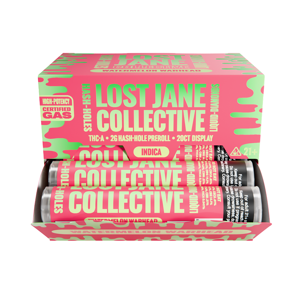 Lost Jane THCa Hash Holes 2 Gram x 20ct