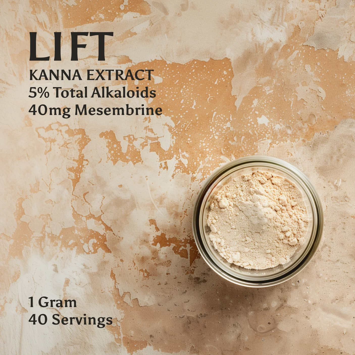 Kanna Extract LIFT Powder 1 Gram