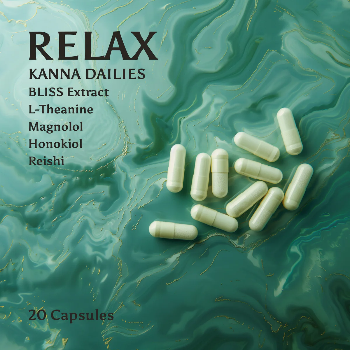 Kanna Extract RELAX Capsules 20ct