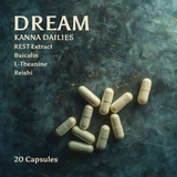Kanna Extract DREAM Capsules 20ct