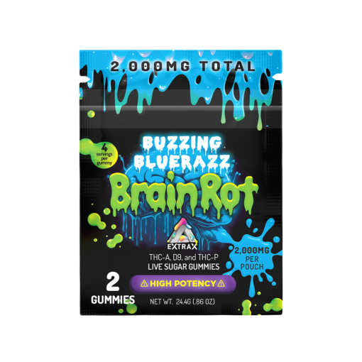 Extrax Brain Rot Gummies 2000mg/2ct