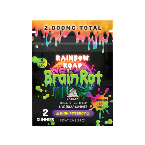 Extrax Brain Rot Gummies 2000mg/2ct