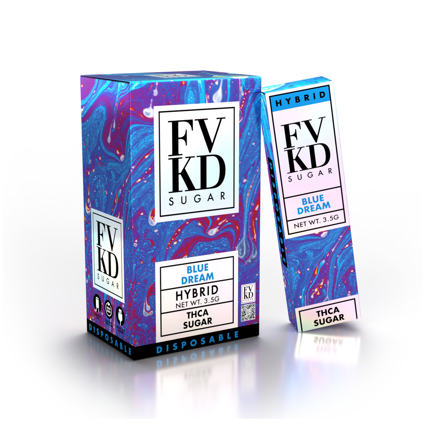FVKD THCa Sugar Disposable 3.5 Gram