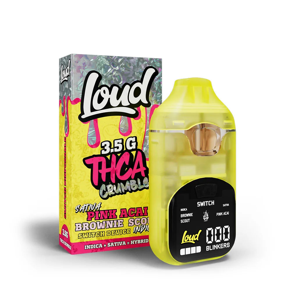 Loud THCa Crumble Switch Disposable 3.5 Gram