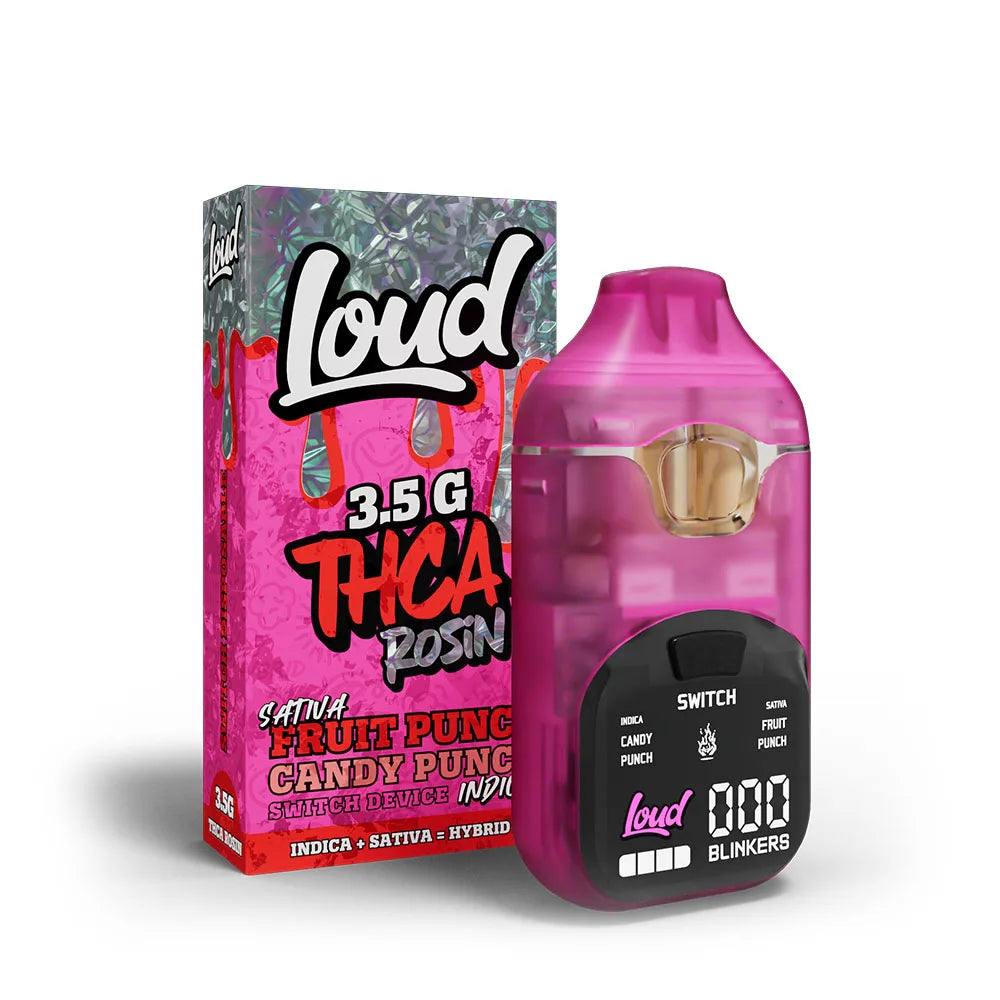 Loud THCa Rosin Switch Disposable 3.5 Gram Mega Distribution Loud THCa Rosin Switch Disposable 3.5 Gram Mega Distribution