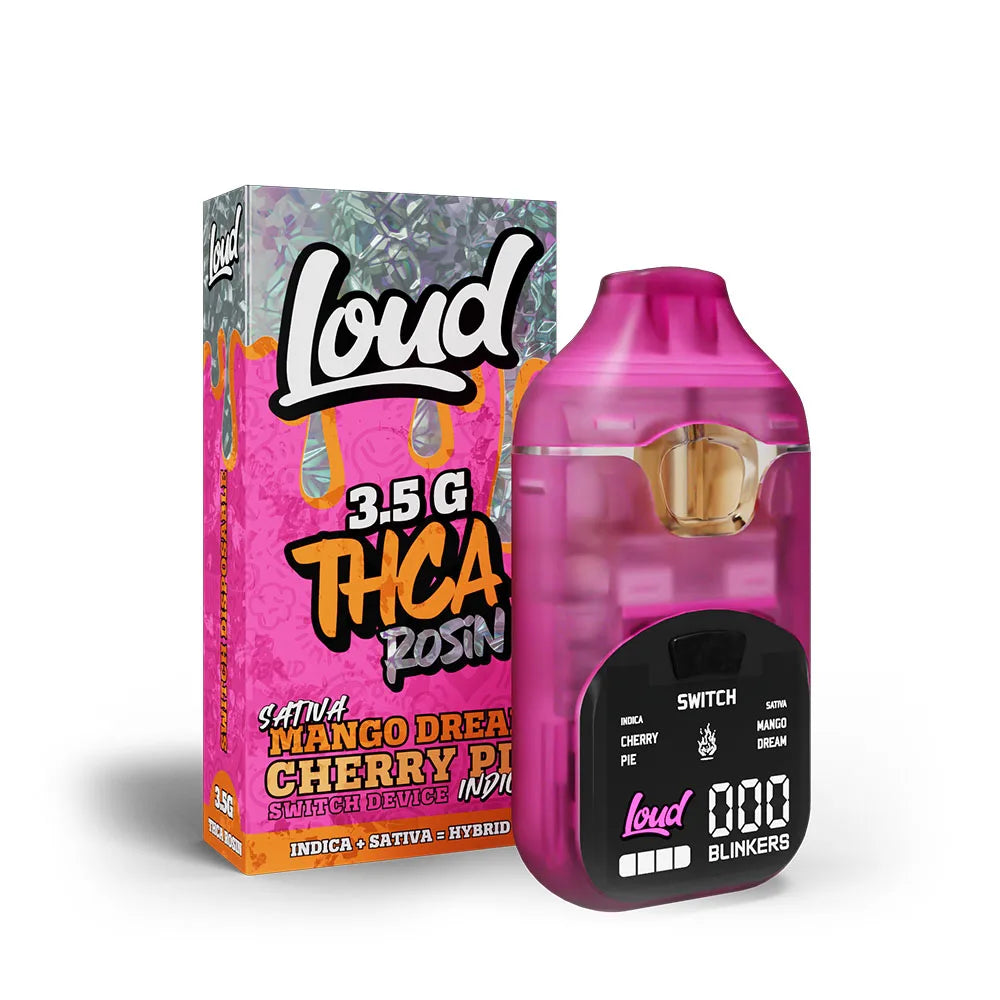 Loud THCa Rosin Switch Disposable 3.5 Gram Mega Distribution Loud THCa Rosin Switch Disposable 3.5 Gram Mega Distribution