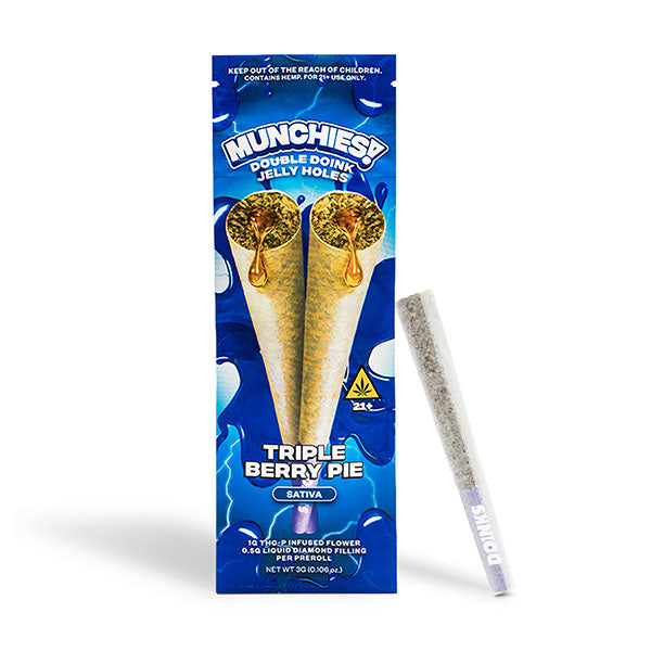 Delta Munchies Double Doink Jelly Holes 2ct
