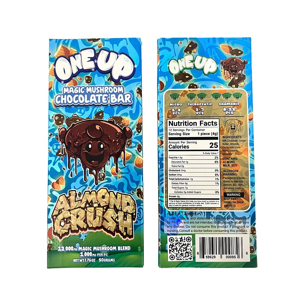 One Up Magic Mushroom Chocolate Bar