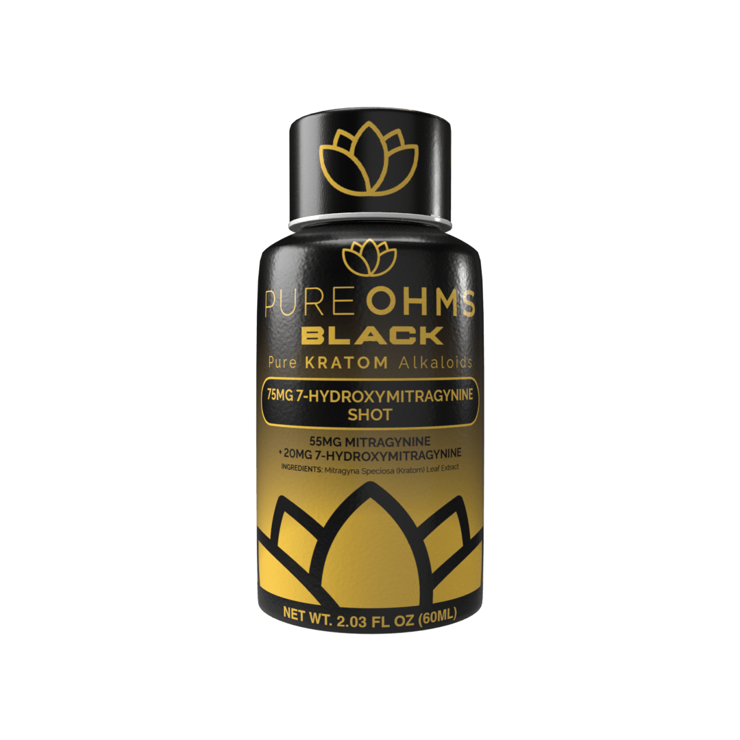 Pure Ohms Black 7-Hydroxy Shot 2oz.