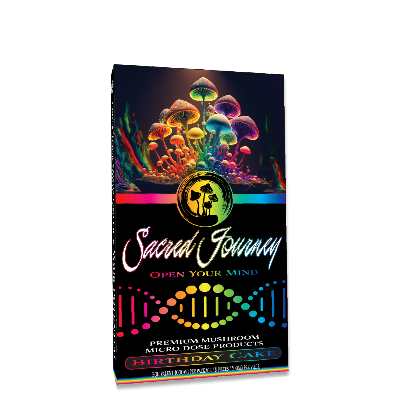 Sacred Journey Mushroom Chocolate Bar