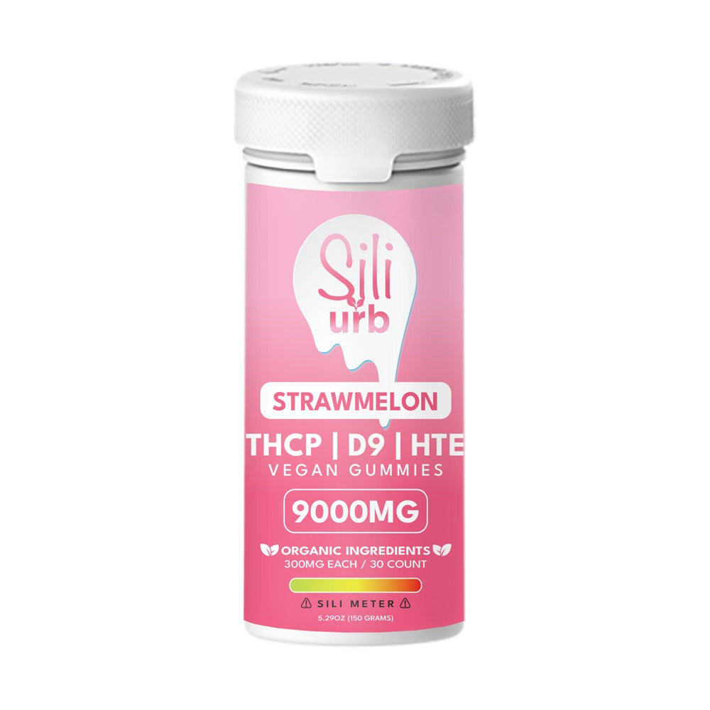 Sili x Urb D9 + THC-P + HTE Gummies 9000mg/30ct