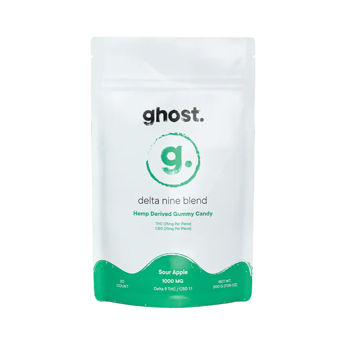 Ghost Delta Nine Gummies 1000mg/20ct