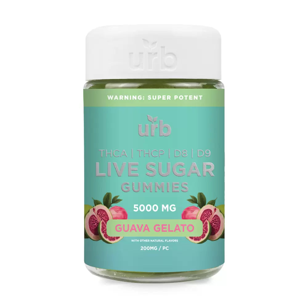 Urb Live Sugar Gummies 5000mg/25ct