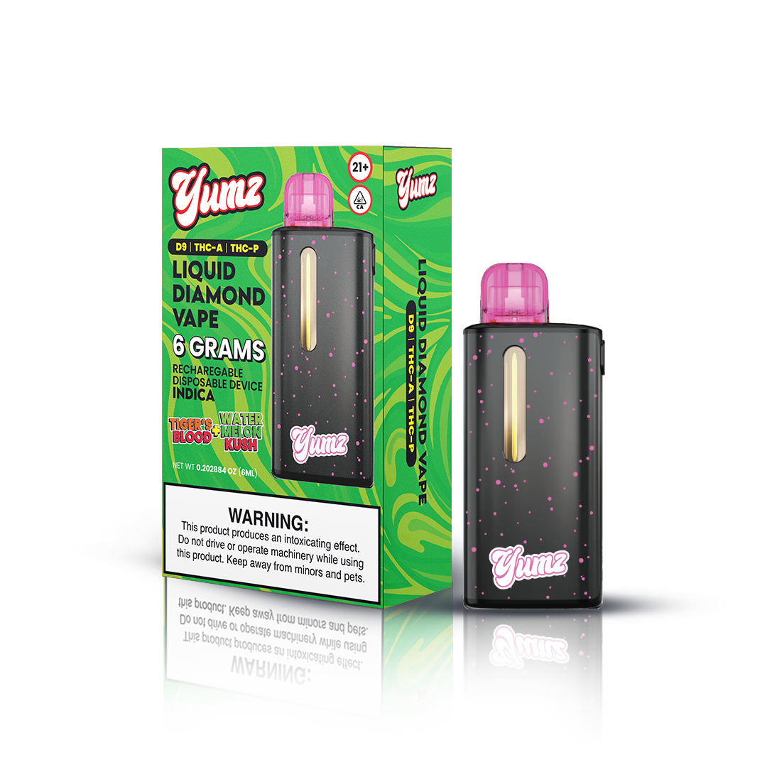 Yumz D9 + THCa + THC-P Disposable 6 Gram