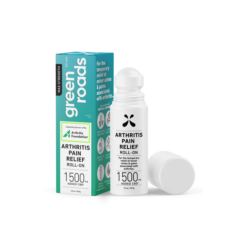 Green Roads Advanced Pain Relief Roll-on 3oz.