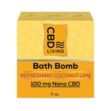 CBD Living Bath Bombs 100mg / 8oz