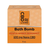 CBD Living Bath Bombs 100mg / 8oz