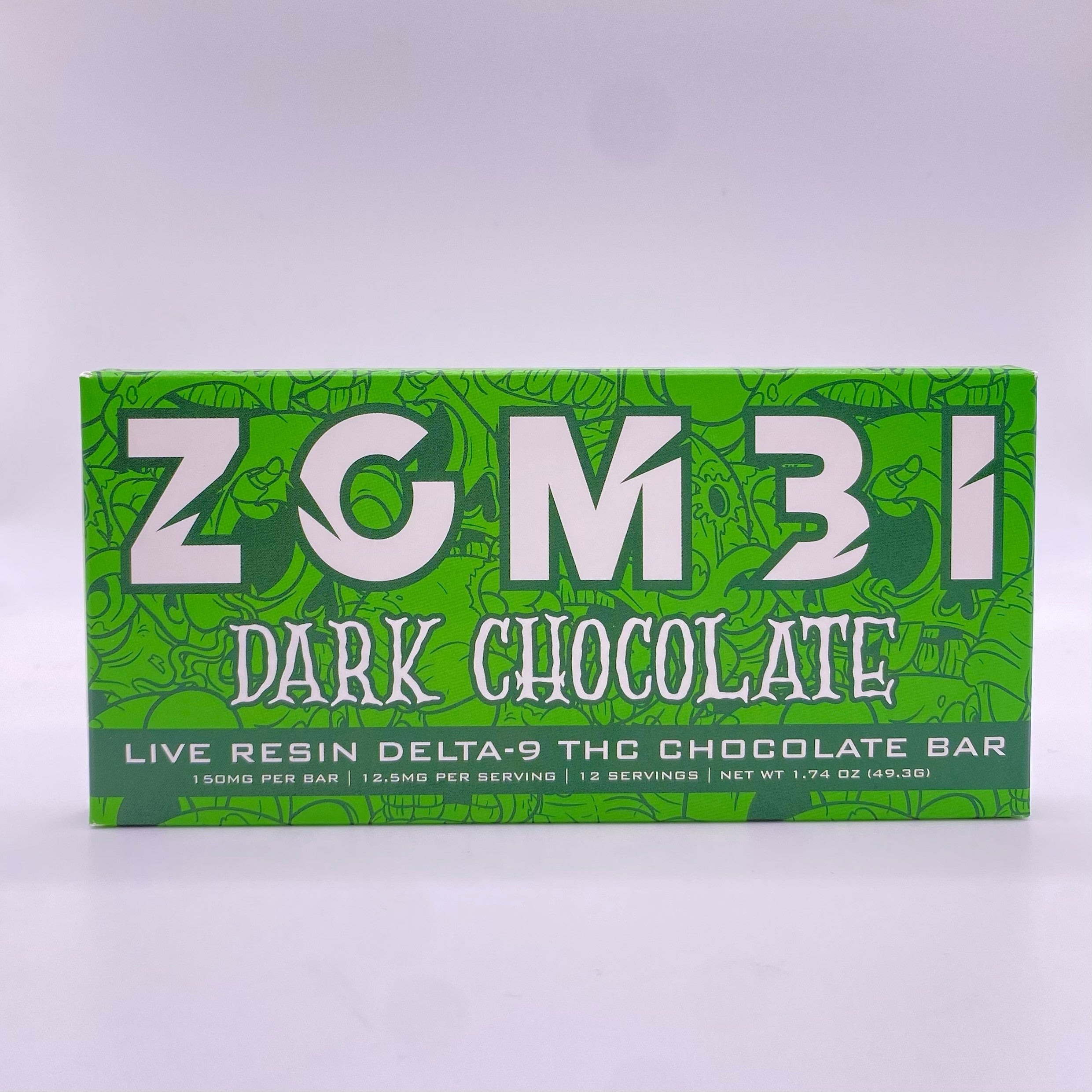 Zombi Delta-9 Live Resin Chocolate Bar