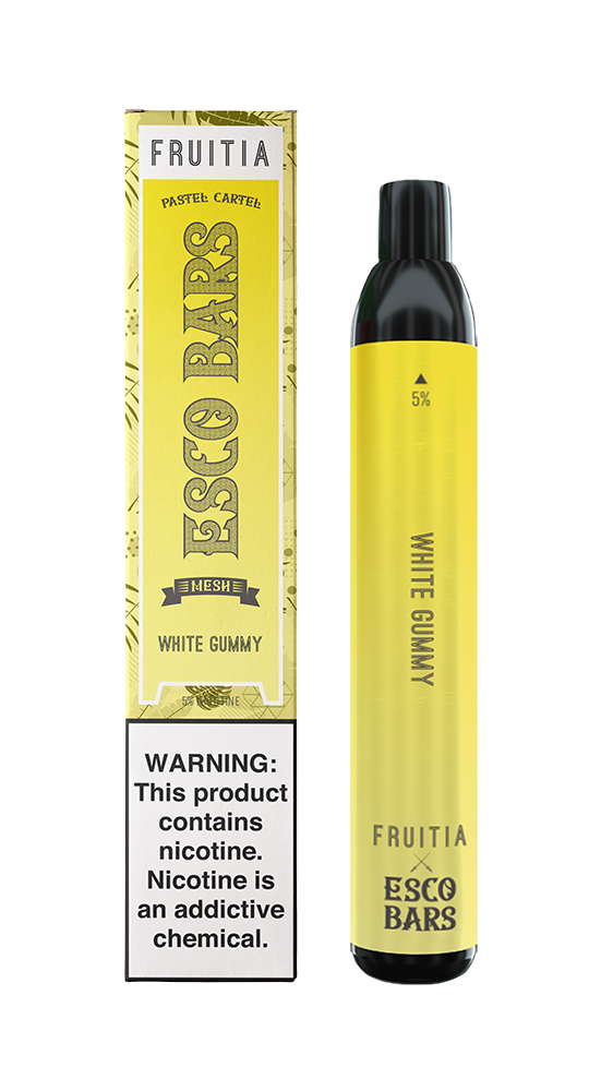Esco Bars Nicotine Disposables Fruitia Collection