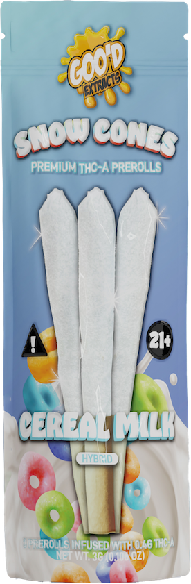 Goo'd Extracts THCa Prerolls 3ct