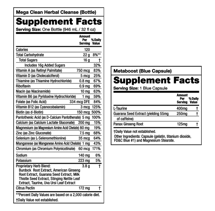 Detoxify Mega Clean 32oz NT