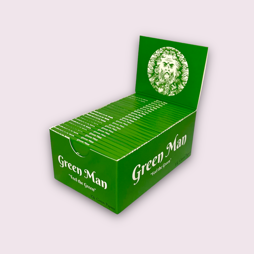 Green Man Rice Papers 50ct Box