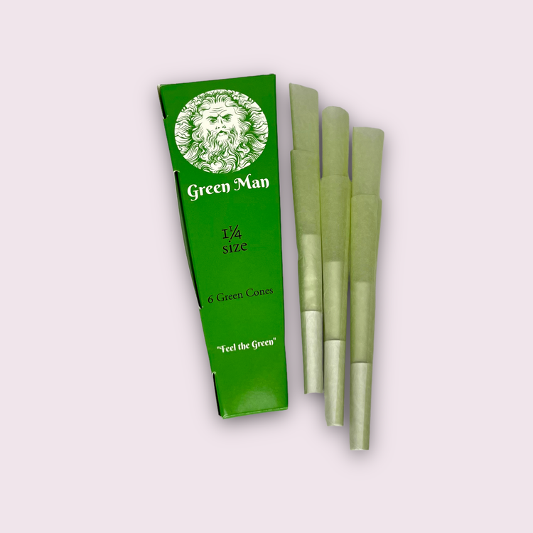 Green Man Rice Cones 30ct Box