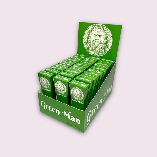 Green Man Rice Cones 30ct Box