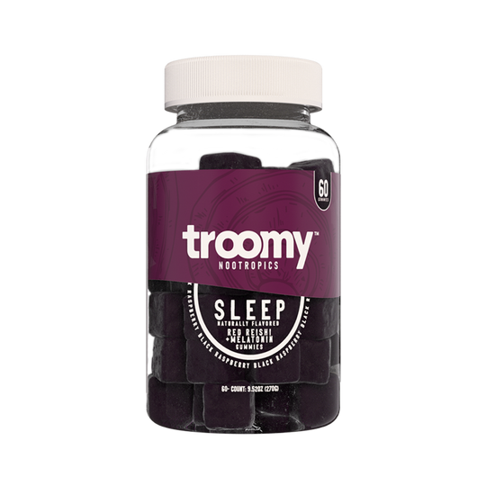 Troomy Sleep: Reishi + Melatonin Mushroom Gummies 60ct